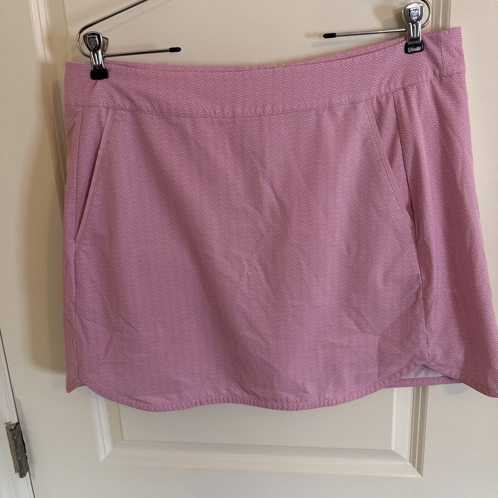 Vineyard Vines Pink Performance Scallop Skirt Size Large